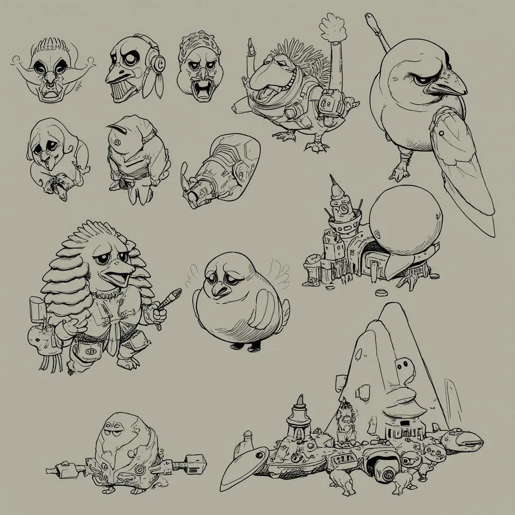 Early Game Concept Art